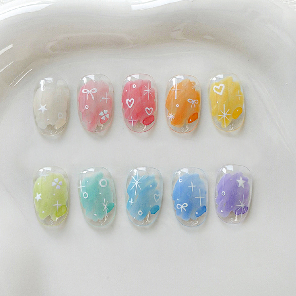 YOGURT NAIL Baby Boo Collection / 10 Colours