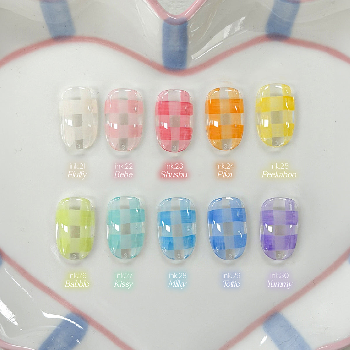 YOGURT NAIL Baby Boo Collection / 10 Colours