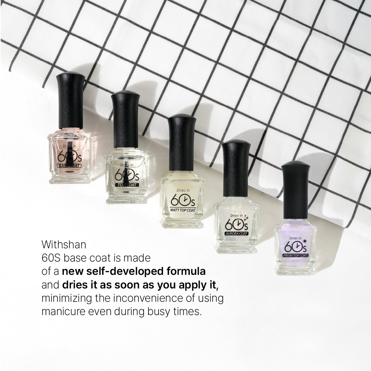 Dries in 60s Base Coat