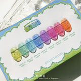 YOGURT NAIL Bbogle Bbogle Glitter Gel Collection Full Set / 8 Colours
