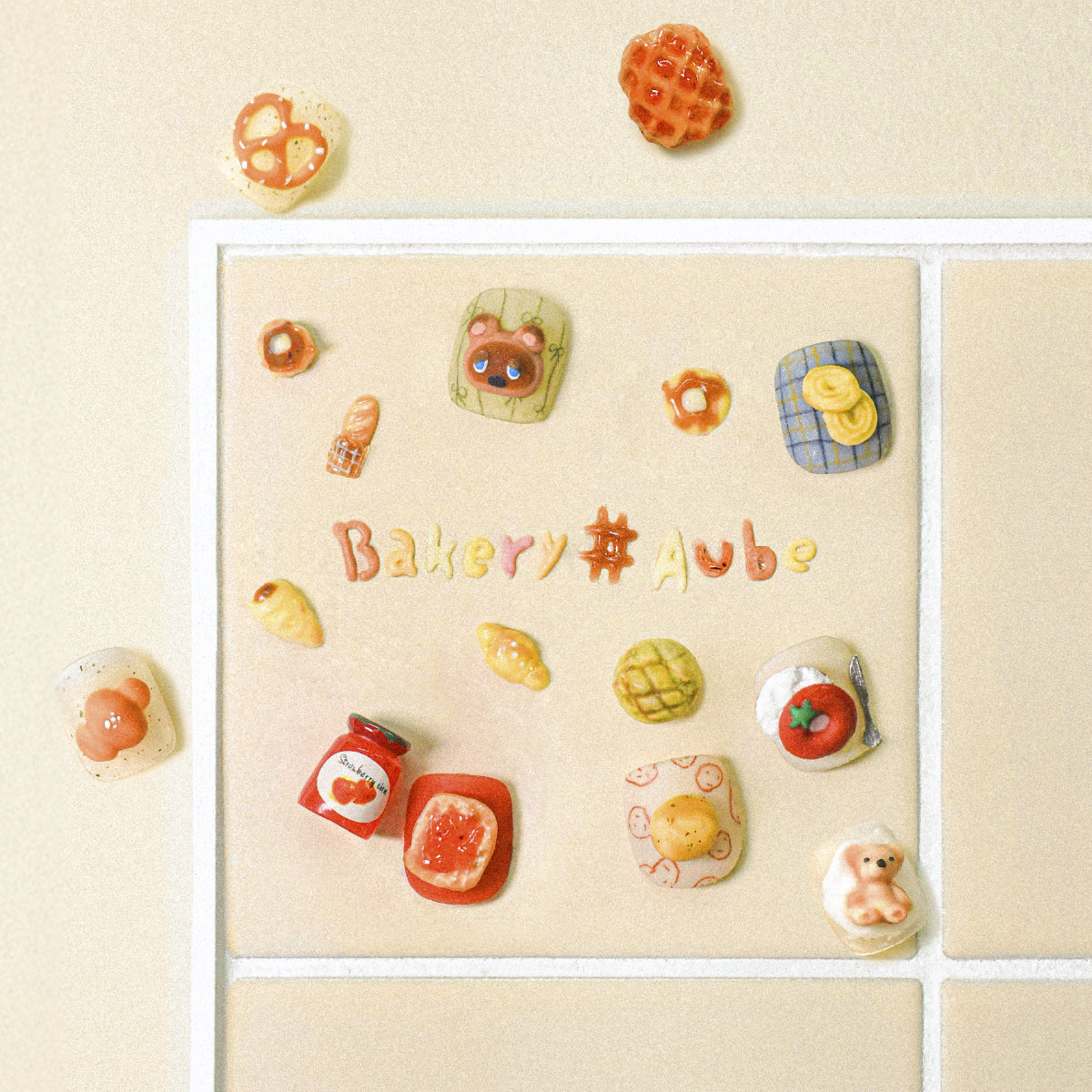 BEVLAH Bakery Aube Emboss Gel Collection / 6 Colours