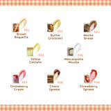BEVLAH Bakery Aube Emboss Gel Collection / 6 Colours