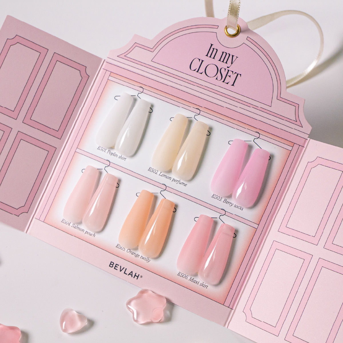 BEVLAH  In My Closet Sheer Builder Gel Collection