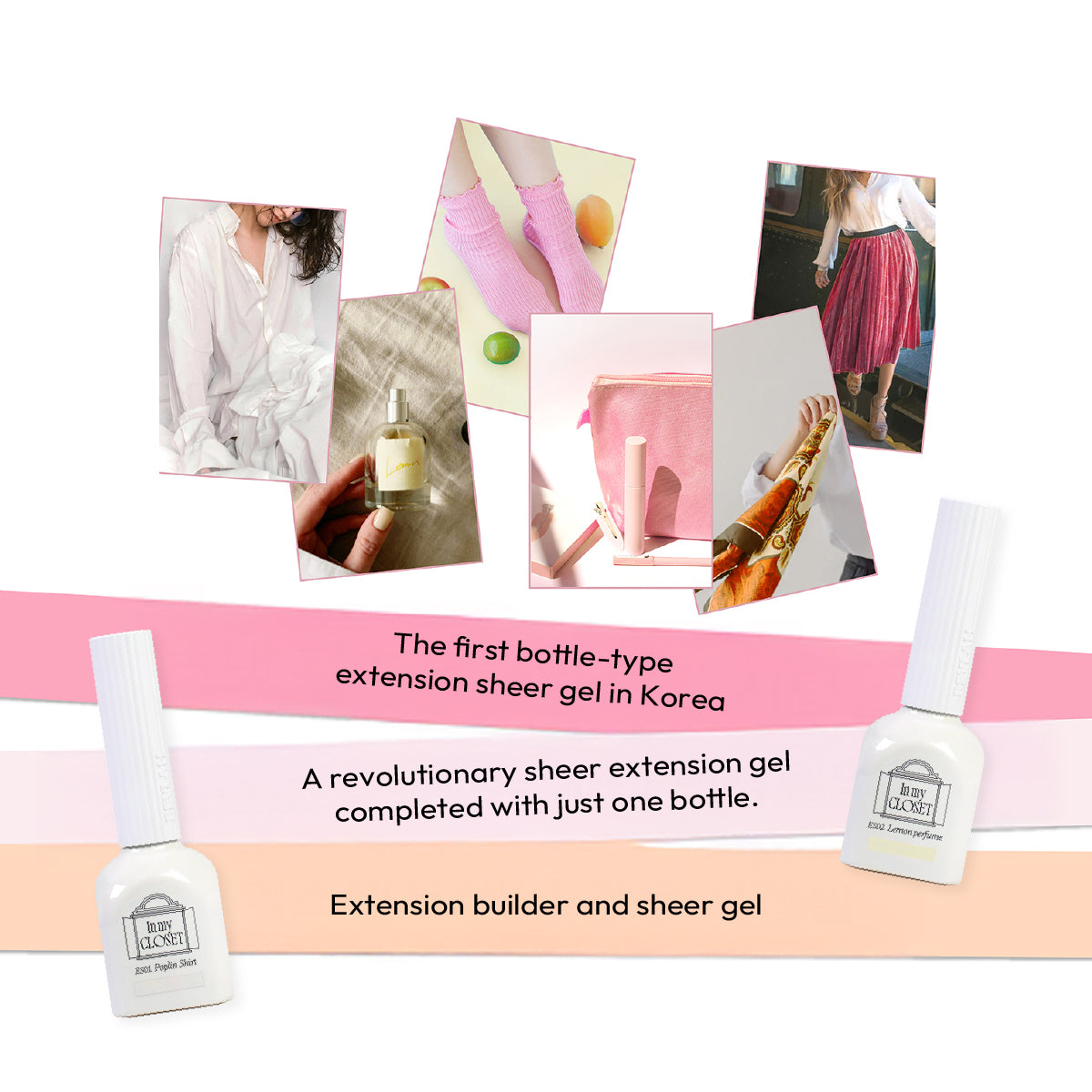 BEVLAH  In My Closet Sheer Builder Gel Collection