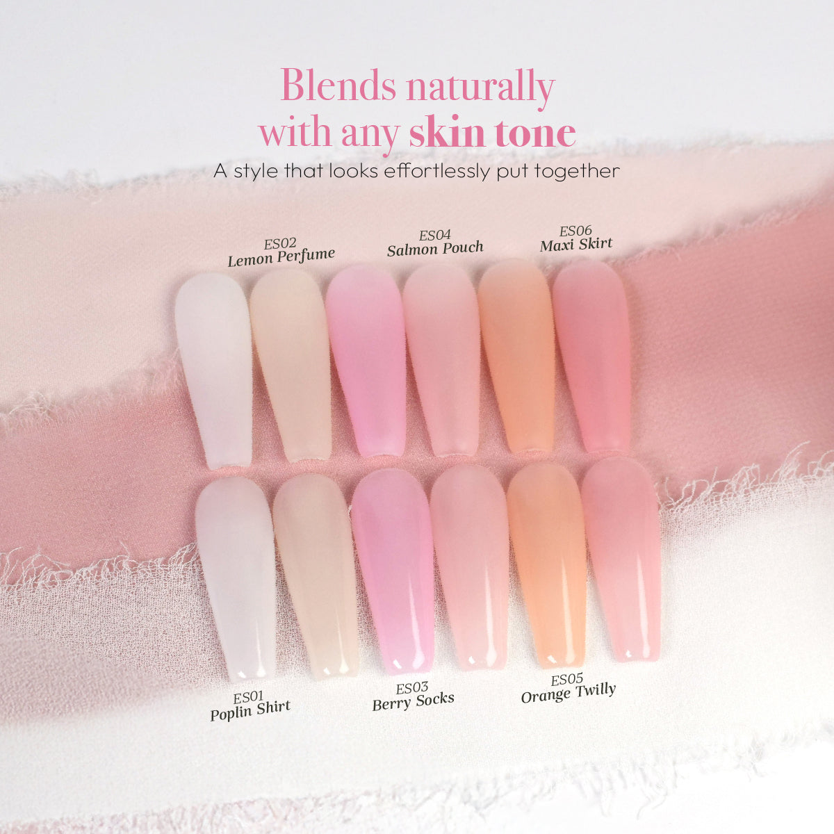 BEVLAH  In My Closet Sheer Builder Gel Collection