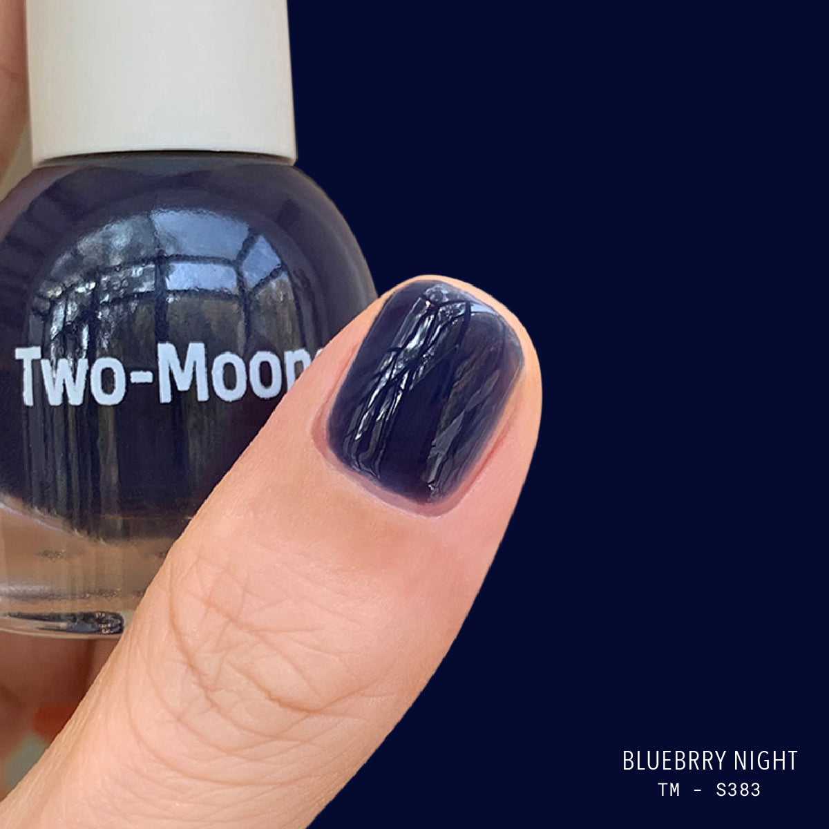 Water Based Nail Polish - Black & Deep Darks