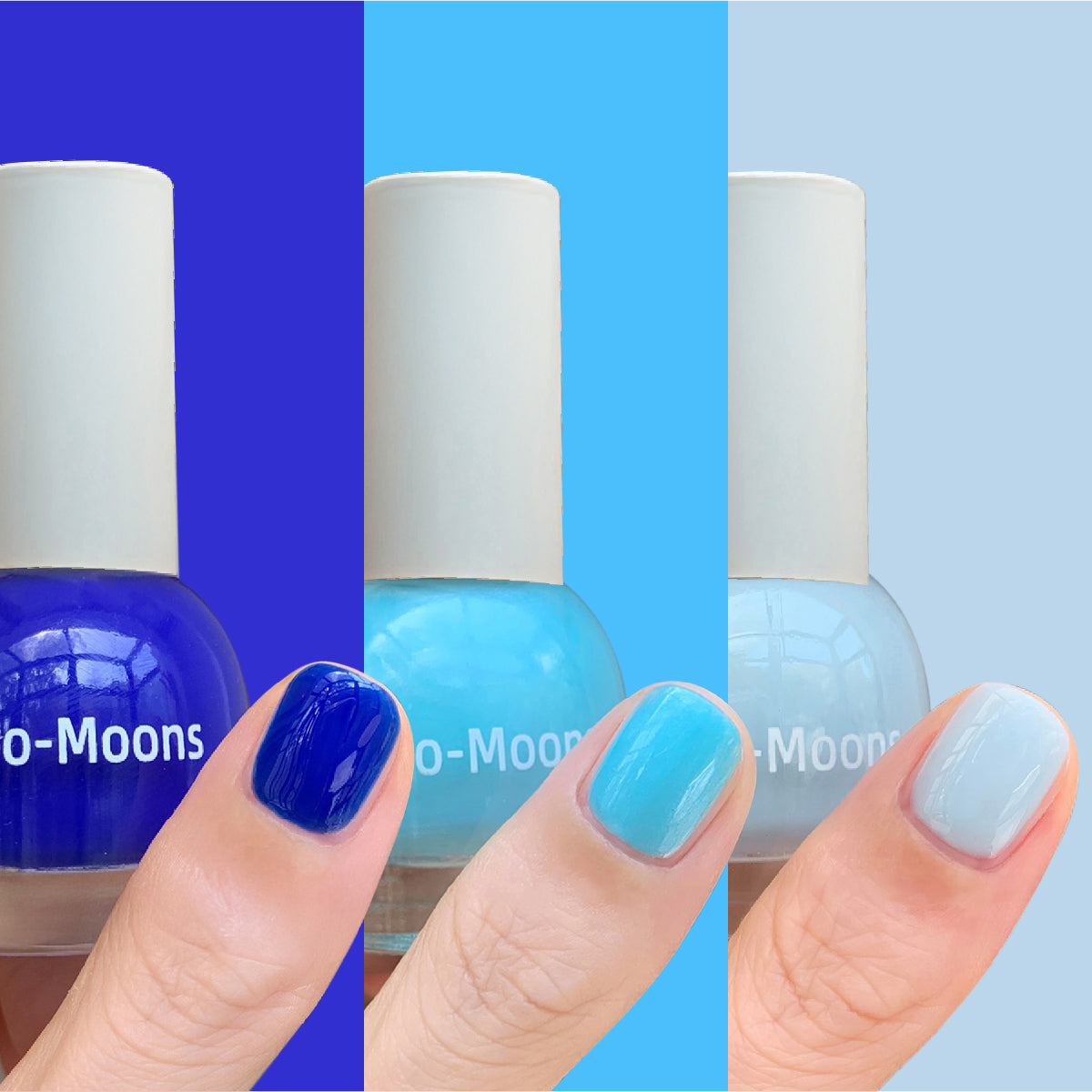 Water Based Nail Polish - Blues & Teals