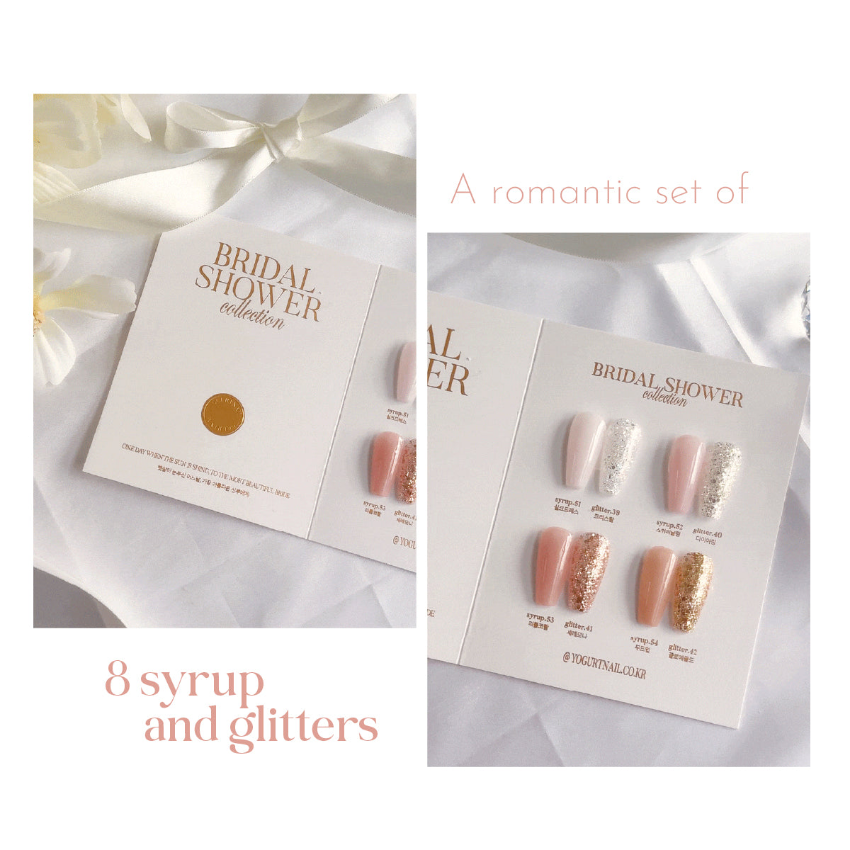 YOGURT NAIL 8 Colours Bridal Shower