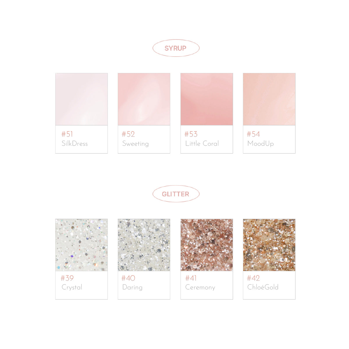 YOGURT NAIL 8 Colours Bridal Shower