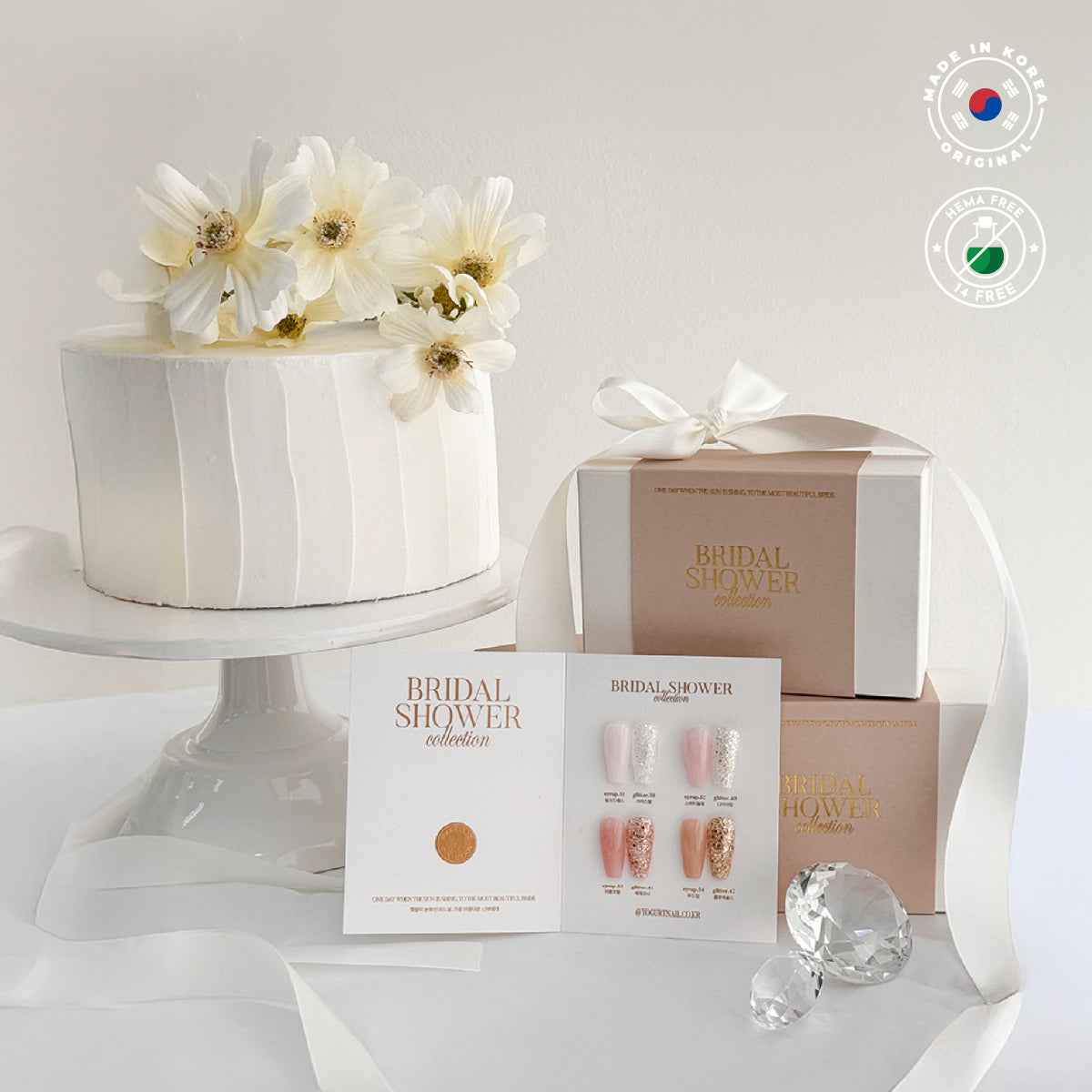 YOGURT NAIL 8 Colours Bridal Shower