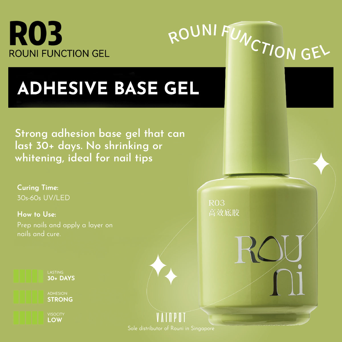 Rou Ni Build & Strengthen Function Gels