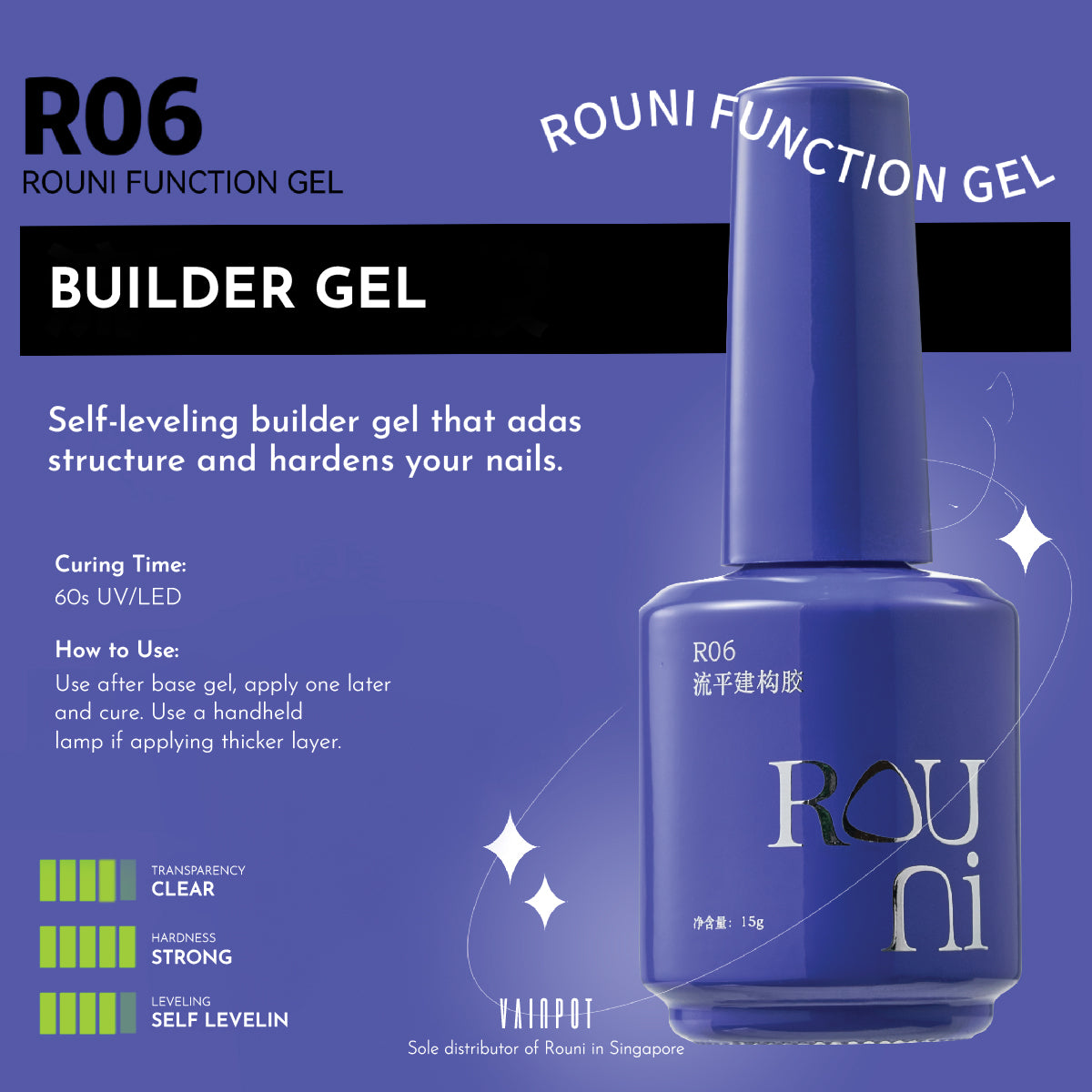 Rou Ni Build & Strengthen Function Gels