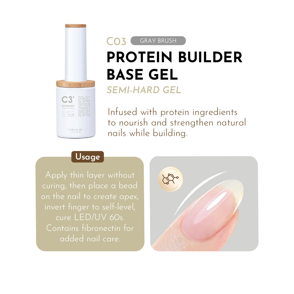 Moding Protein Builder Base Gel / C03