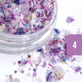 Pressed Dried Flowers Mix Nail Art Decorations