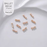 Ballet Bow Tie Charms / Pack of 5