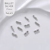 Ballet Bow Tie Charms / Pack of 5
