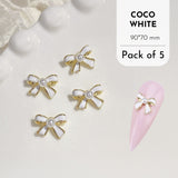 Coco Ribbon Charms / Pack of 5