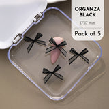 Organza Ribbon Charms / Pack of 5