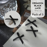 Organza Ribbon Charms / Pack of 5