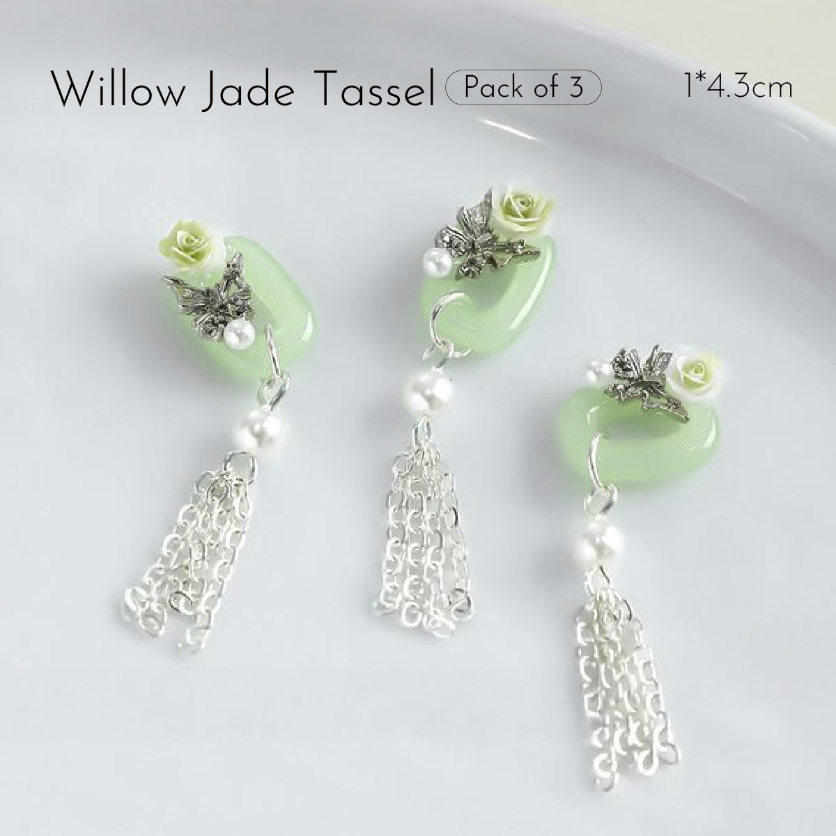 Oriental Charms / Pack of 3 or 5