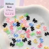 Macaron Resin Hollow Charms / Pack of 50