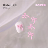 Macaron Ribbons Charms / Pack of 10