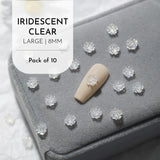 Roses & Camelia Charms / Pack of 10