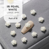 Roses & Camelia Charms / Pack of 10