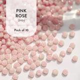 Roses & Camelia Charms / Pack of 10