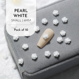 Roses & Camelia Charms / Pack of 10