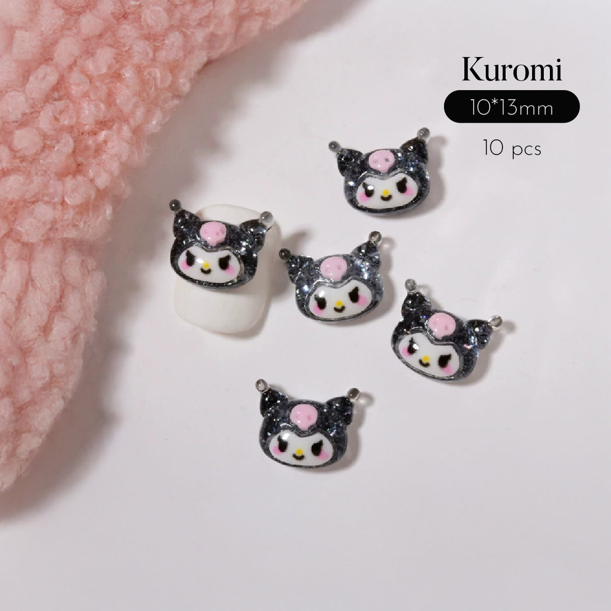 Kuromi & Friends Nail Charms / Pack of 5
