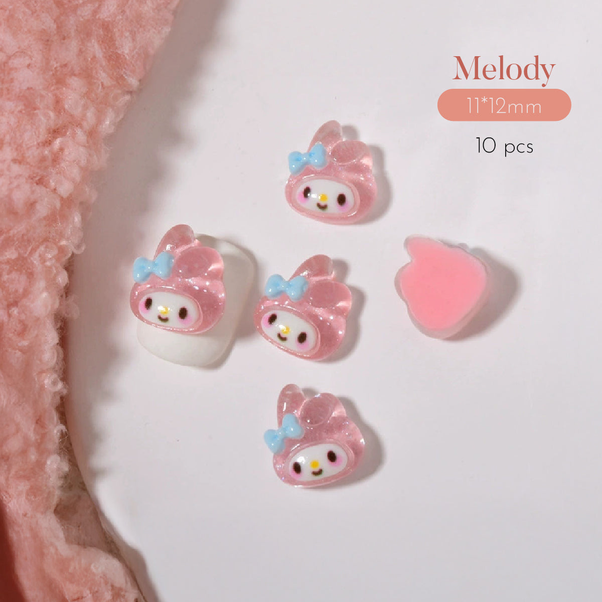 Kuromi & Friends Nail Charms / Pack of 5