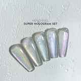 CLODI Super Hologram Collection/ 5 Cateye Colours
