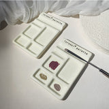 Ceramic Nail Art Brush Stand & Mixing Palette