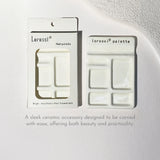 Ceramic Nail Art Brush Stand & Mixing Palette