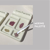 Ceramic Nail Art Brush Stand & Mixing Palette