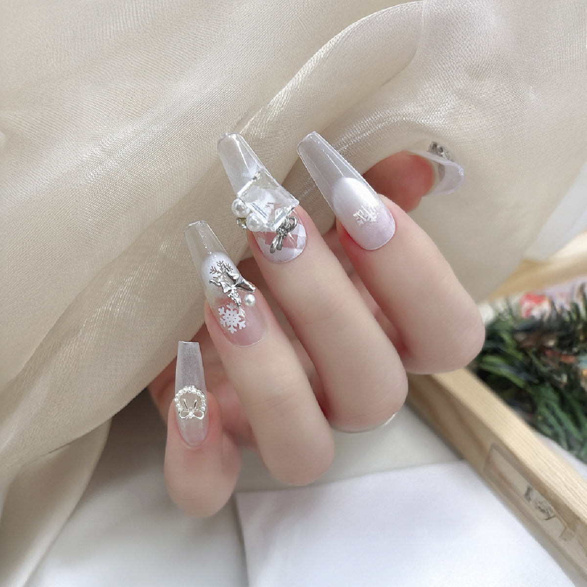 Christmas Nail Art Charms / Pack of 5