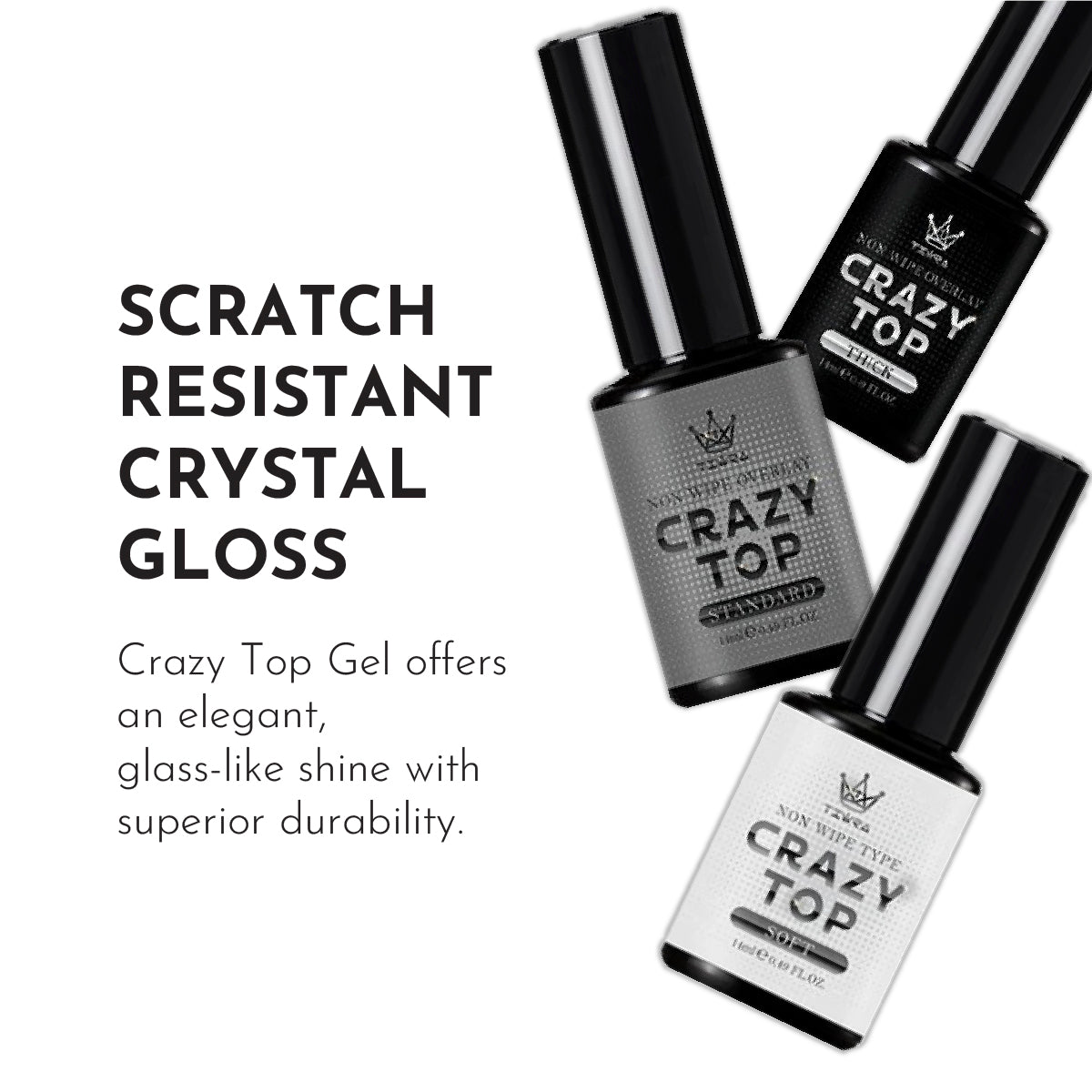 Tiara Crazy Top Gel