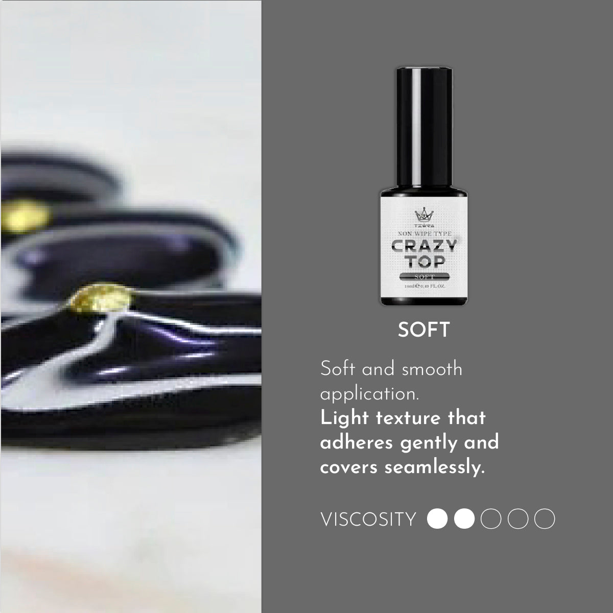 Tiara Crazy Top Gel