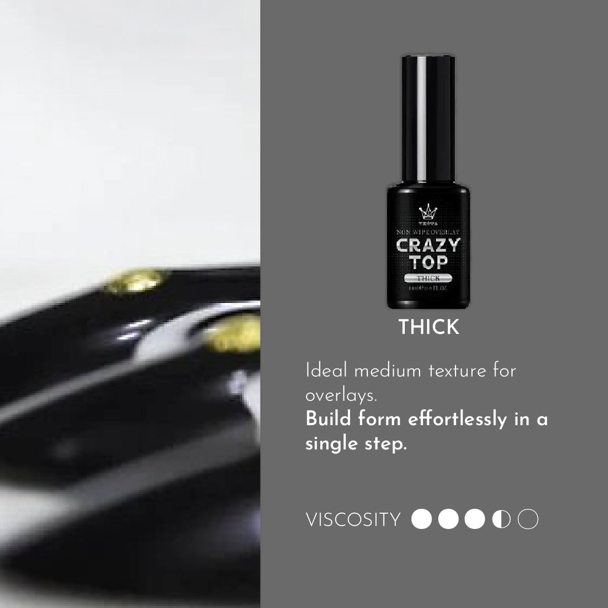 Tiara Crazy Top Gel