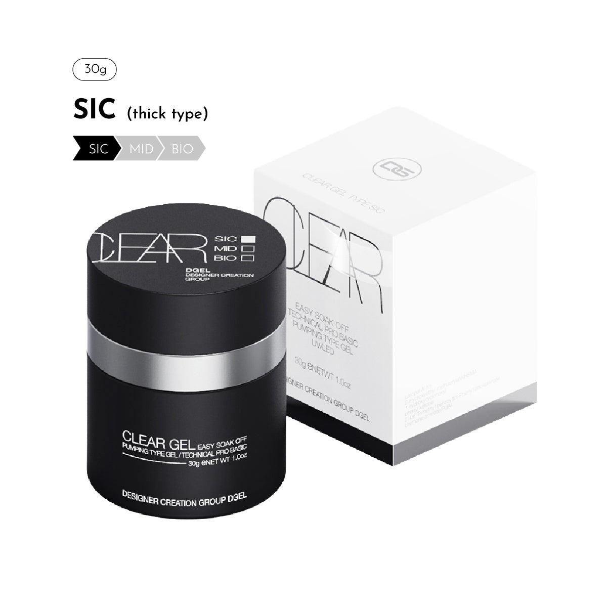 DGEL Pumping Clear Gel - SIC (Thick)