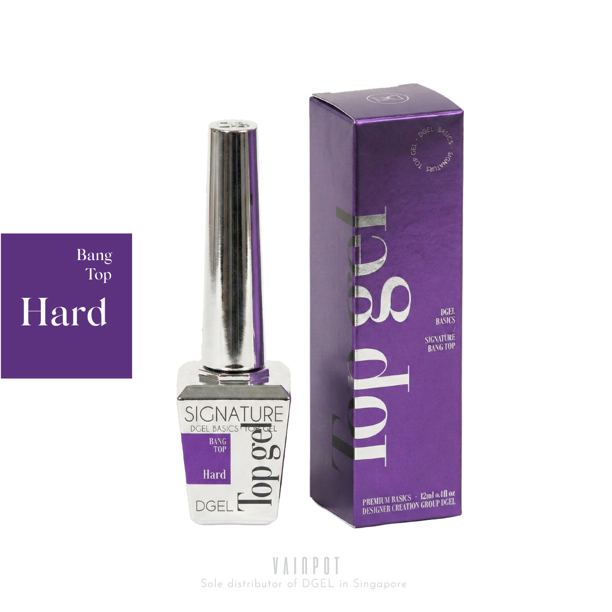 DGEL Signature Bang Top - HARD (non-wipe)