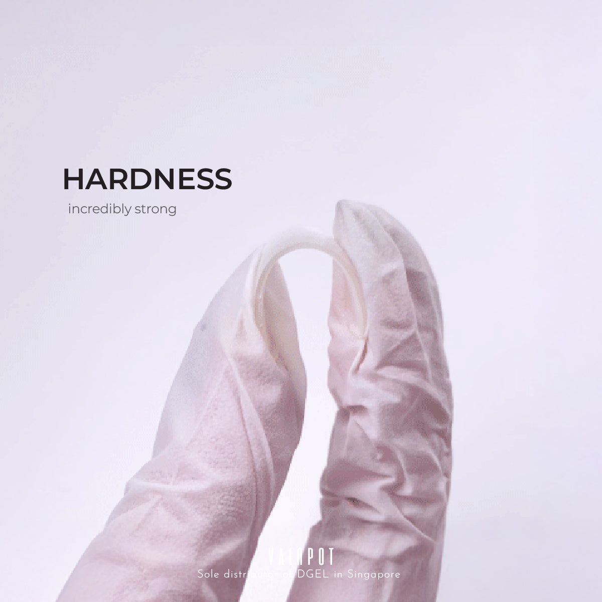 DGEL Signature Bang Top - HARD (non-wipe)