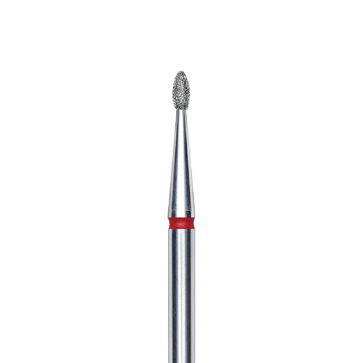Diamond Nail Drill Bit Rounded Bud Red Head EXPERT