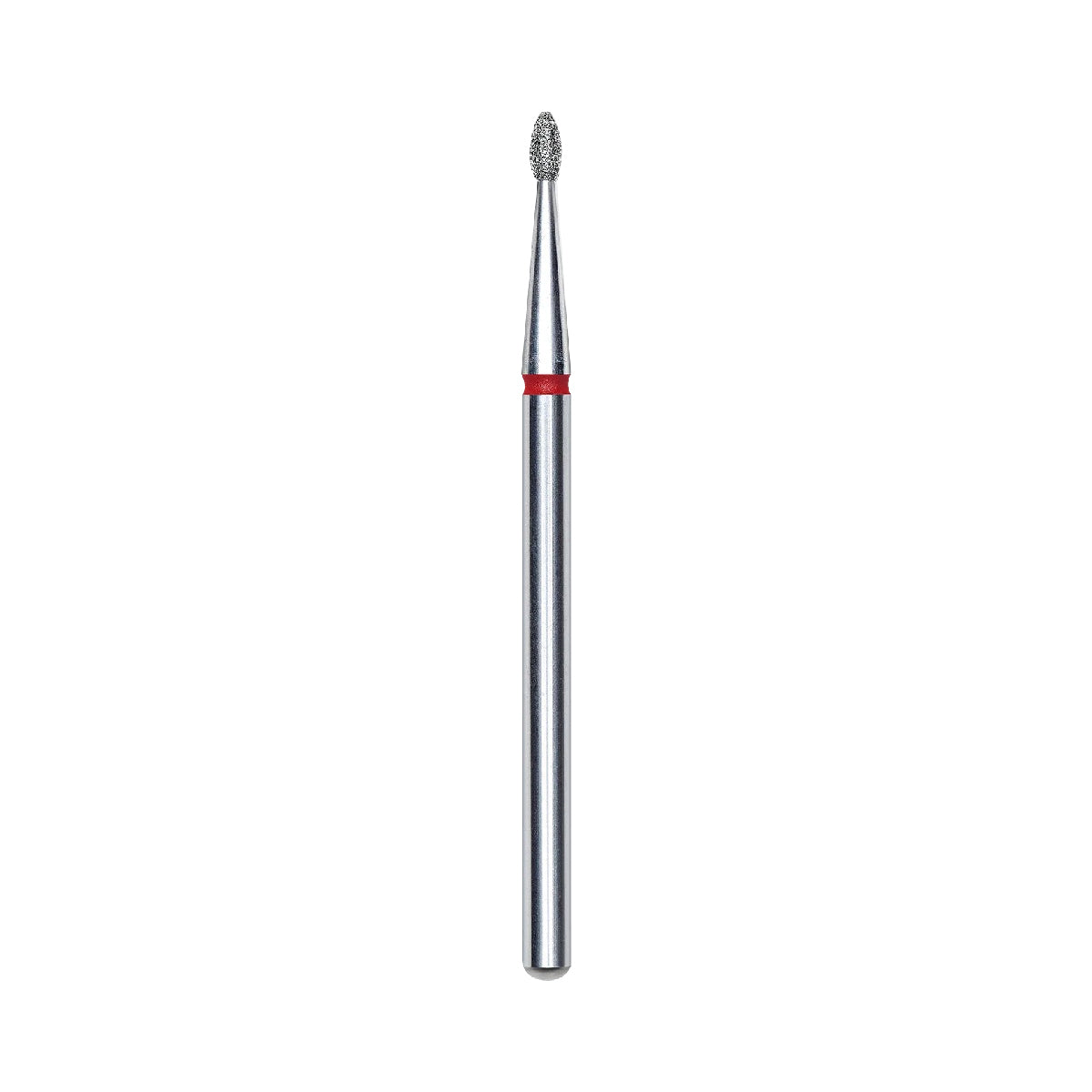 Diamond Nail Drill Bit Rounded Bud Red Head EXPERT