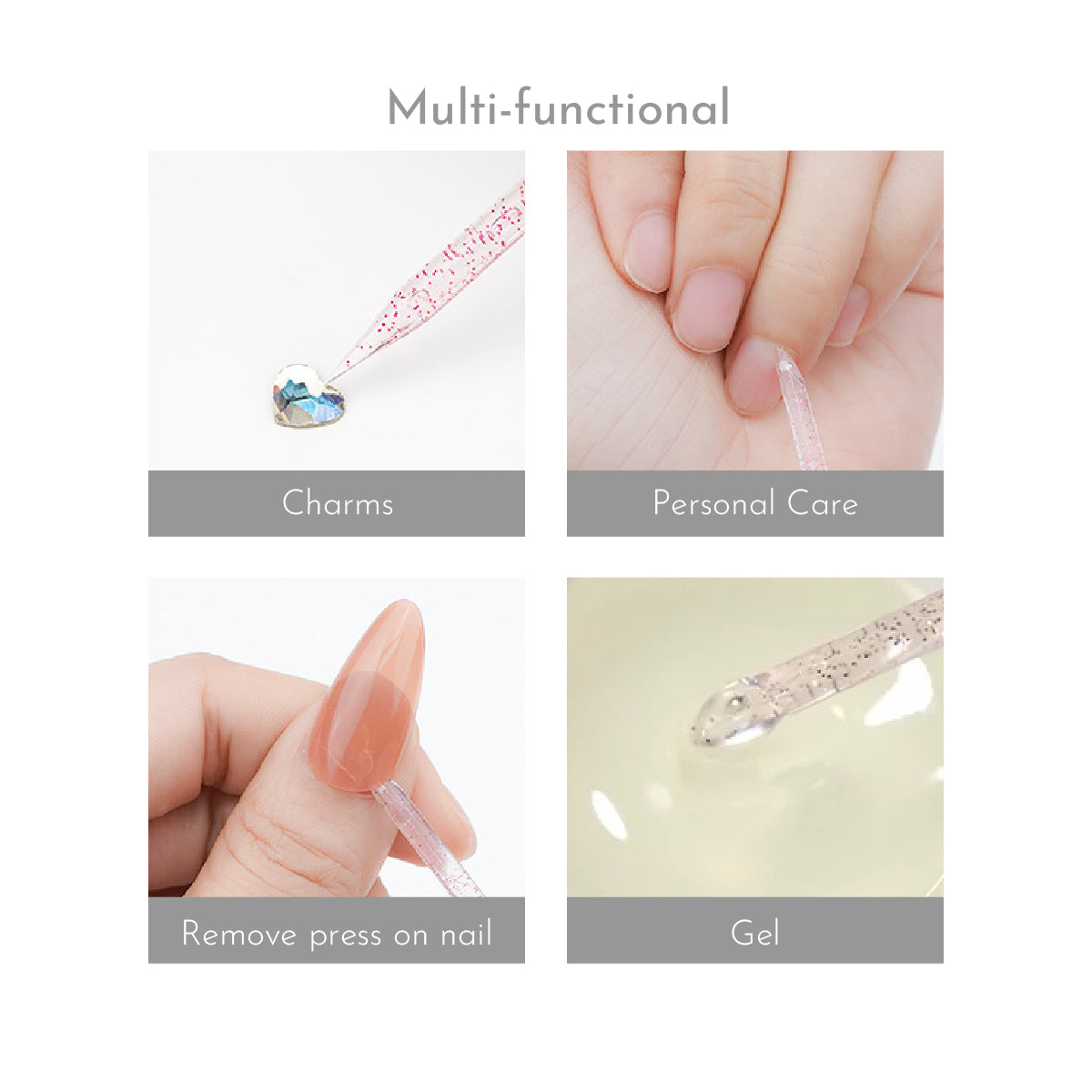 Disposable Crystal Nail Sticks/ 50pcs