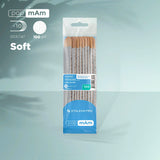 Disposable Files papmAm on Soft Foam Layer and  Wooden Base SMART 20 /10 pcs