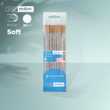 Disposable Files papmAm on Soft Foam Layer and  Wooden Base SMART 20 /10 pcs