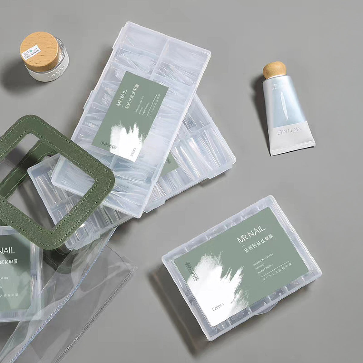 Mr Nail Double-sided Sandwich Nail Forms