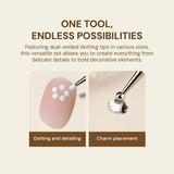 5pcs Dual-Ended Wooden Dotting Tool Set